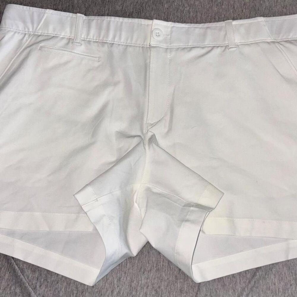 Under-armour Women's White and Cream Shorts